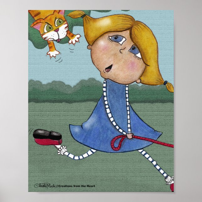 Scaredy Cat Poster (Framsidan)