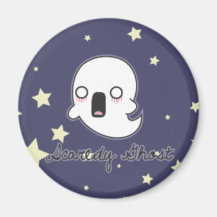 Scaredy Ghost Magnet