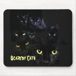 Scaredy katter Mousepad Musmatta