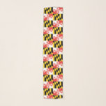 Scarf för Maryland flaggaChiffon Sjal<br><div class="desc">Maryland flaggamode!</div>