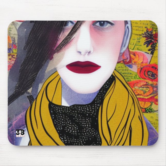 Scarf Mouse Pad Musmatta (Framsidan)