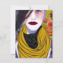 Scarf Note-kort Anteckningskort