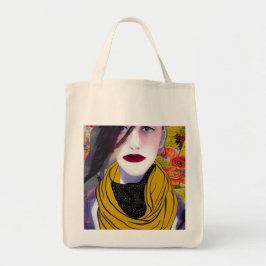 Scarf Tote Bag Tygkasse