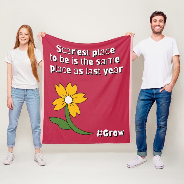 Scariest Place Is Staying the Same  Fleecefilt (På plats)