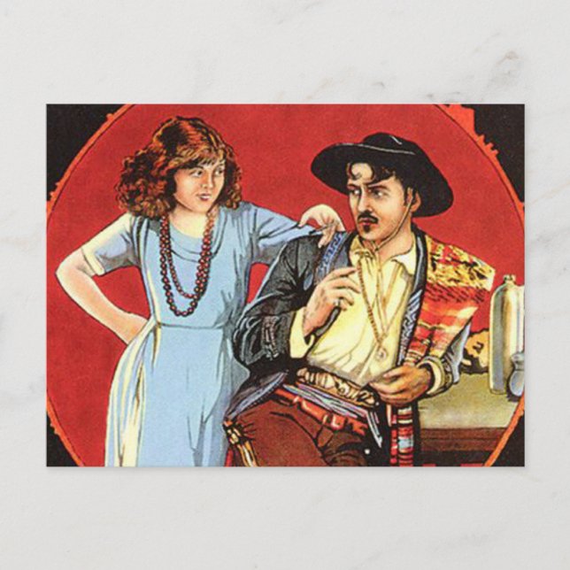 Scarlen Days Movie Poster Vykort (Framsida)