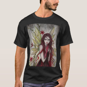 Scarlet Fairy gotisk fantasikonst Tee