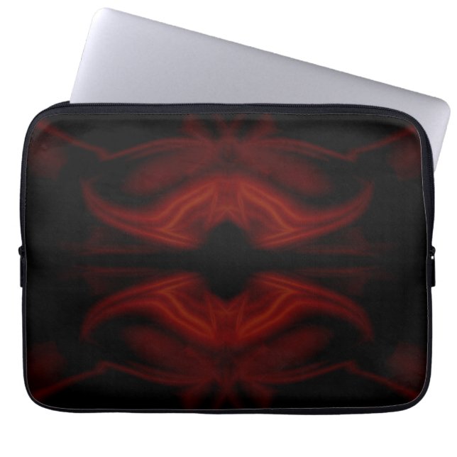 Scarlet Fladdermus Laptop Sleeve (Framsidan)