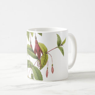 scarlet fuchsia (Fuchsia coccinea) av Redouté Kaffemugg