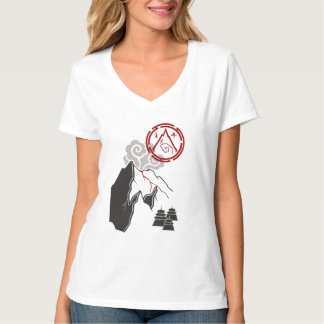 Scarlet Guard [minnesutgåva] V-Nacke T-Shirt