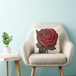 Scarlet Harmony Kudde