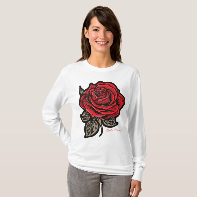 Scarlet Harmony T Shirt (Hel framsida)