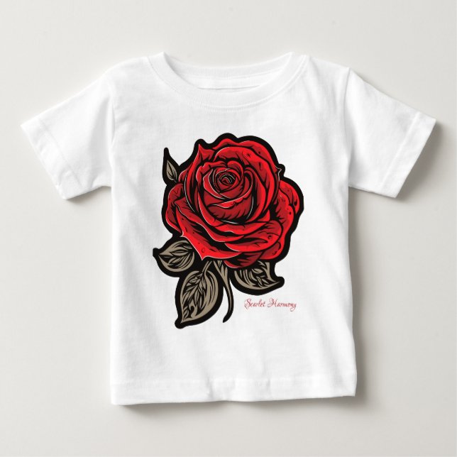 Scarlet Harmony T Shirt (Framsida)