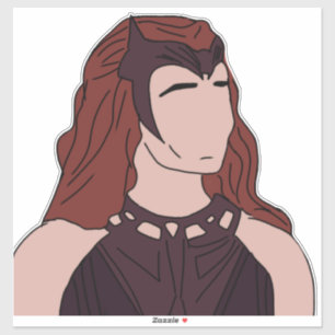scarlet häxwanda maximoff klistermärken