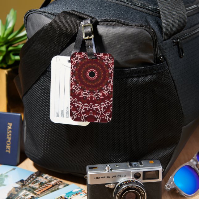 Scarlet Labyrint Bagagebricka (Framsida & Baksida)