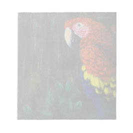 Scarlet Macaw Anteckningsblock