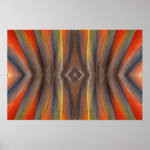 Scarlet Macaw-luddardesign Poster