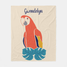 Scarlet Macaw Red Bird Personlig
