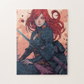 Scarlet Moon Kunoichi Pussel