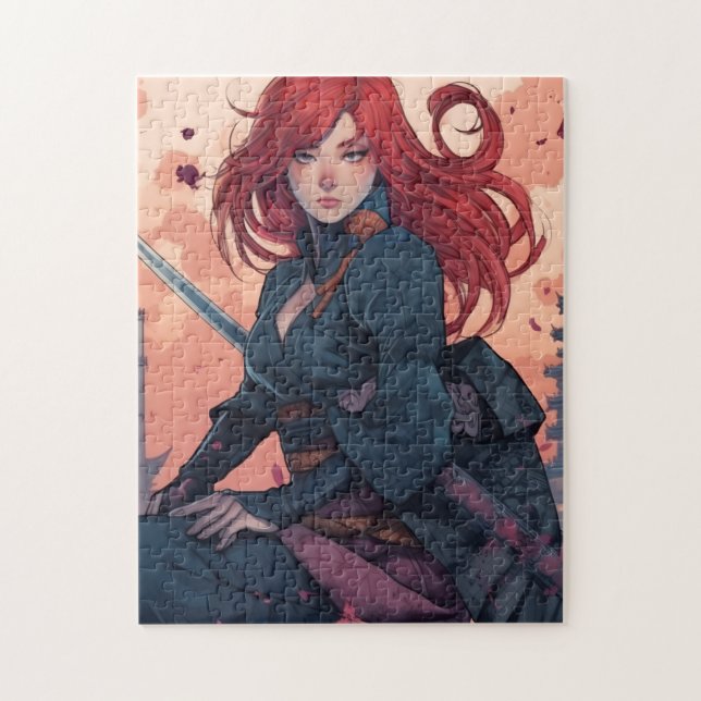 Scarlet Moon Kunoichi Pussel (Vertikal)