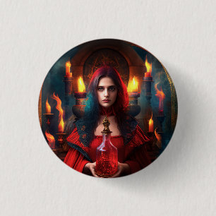 Scarlet Mystic-knapp 2 1/4 tum Knapp
