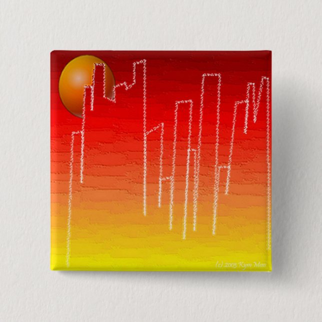 Scarlet Night Pin Knapp (Framsida)