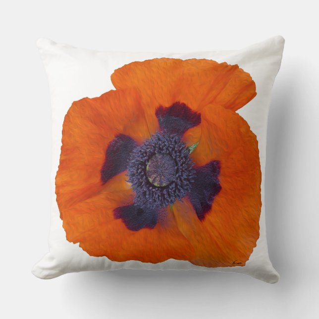 Scarlet Orange-diskett 1 Kudde (Framsida)