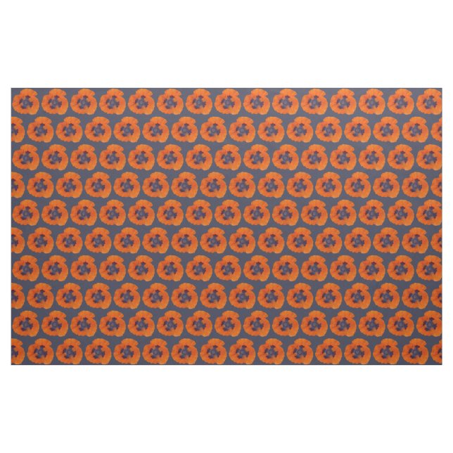 Scarlet Orange-diskett 1 Tyg (Yard)