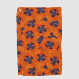 Scarlet Orange Poppy Seamless Mönster