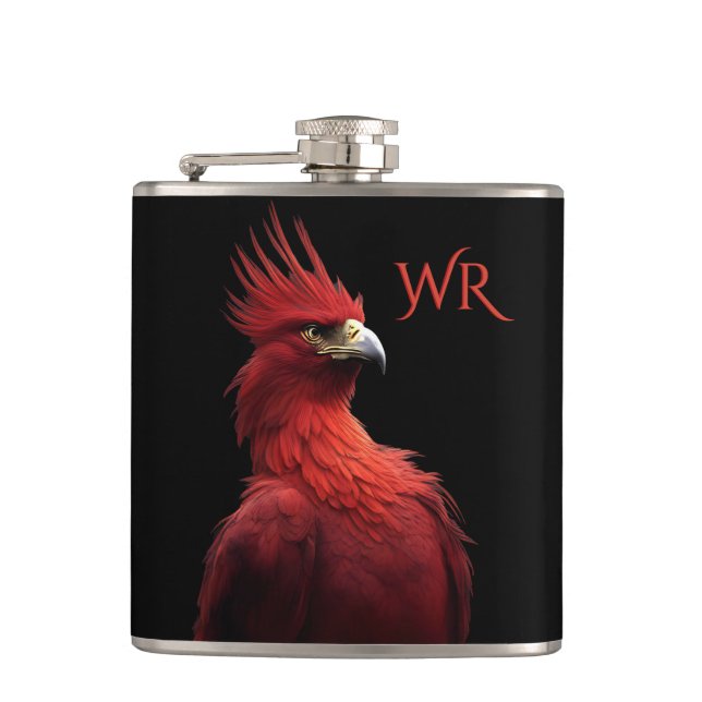 Scarlet Phoenix Sits Proudly Monogram Fickplunta (Framsidan)
