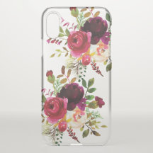 Scarlet Red Blommigt Bouquet Gift