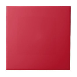Scarlet Red Solid Färg Tile Kakelplatta