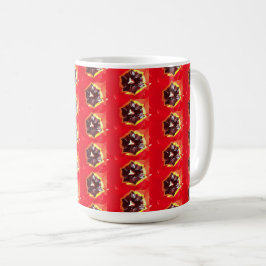 Scarlet Red Tulip Coffee Mugg