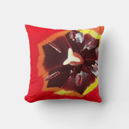 Scarlet Red Tulip Kudde