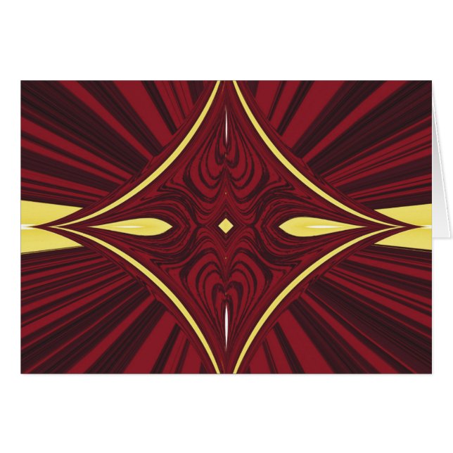 Scarlet Rope Hälsningskort (Framsidan Horizontal)