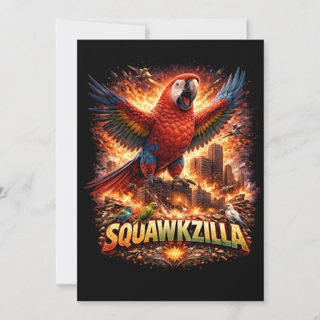 Scarlet Siege Inbjudningar (Framsida)