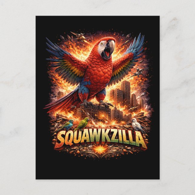 Scarlet Siege Vykort (Framsida)