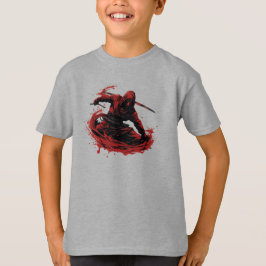 Scarlet Stealth: Red Ninja Mastery Shirt T Shirt