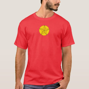 Scarlet T-shirt i skenskjorta