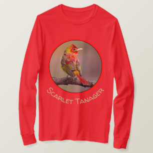 Scarlet Tanager-formning - originalfoto T Shirt