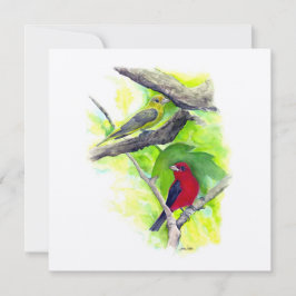 Scarlet Tanager Lite Art
