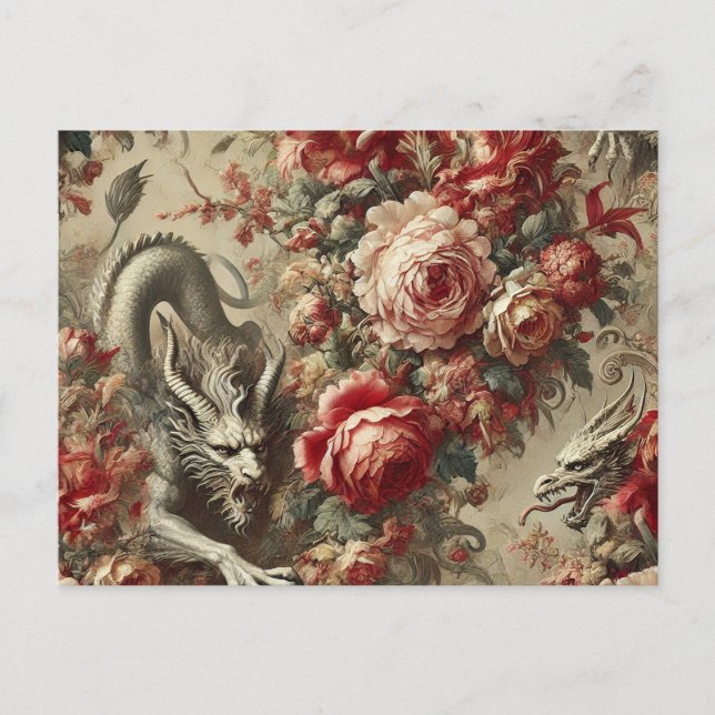 Scarlet Thicket - Gothic Victorian Helg Vykort (Framsida)