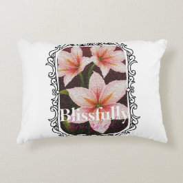 Scarlets Blommar Prydnadskudde