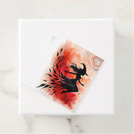 Scarlets skuggflygning gåvor etiketter