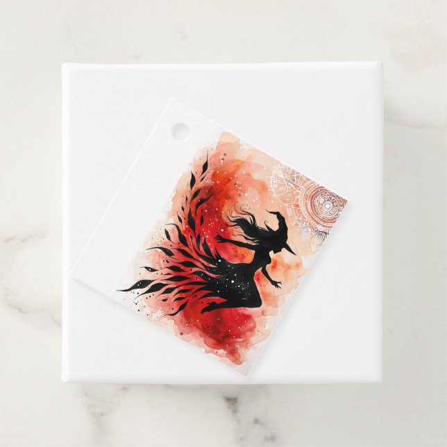 Scarlets skuggflygning gåvor etiketter (På plats)