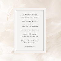 Scarlett Gräns Elegant bröllop