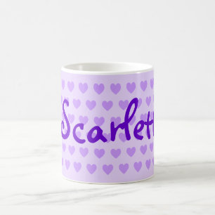 Scarlett i Lila Kaffemugg