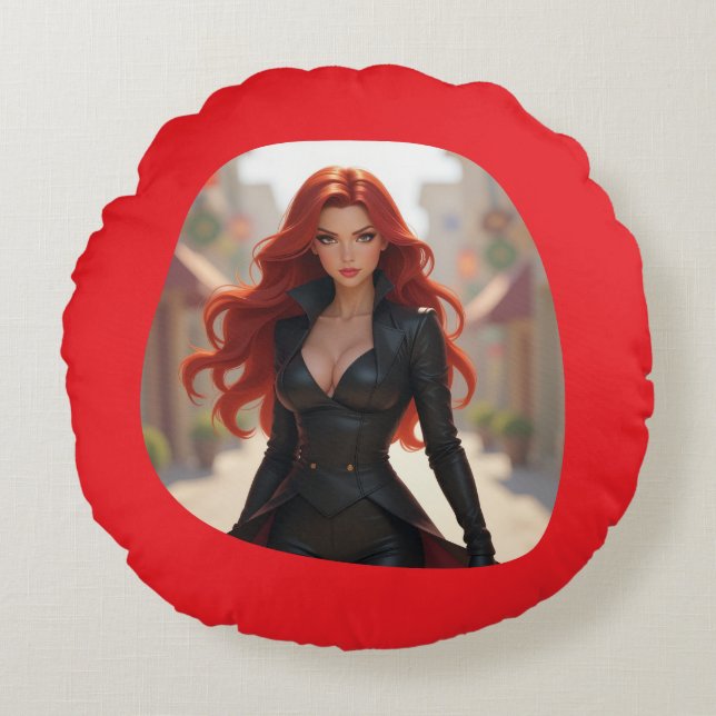 Scarlett Witch Rund Kudd Kudde (Framsidan)