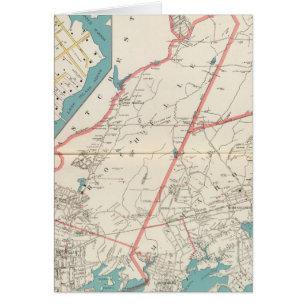Scarsdale, New Rochelle, Mamaroneck städer Hälsningskort