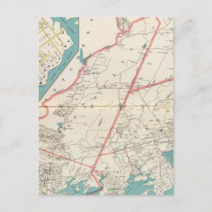 Scarsdale, New Rochelle, Mamaroneck städer Vykort