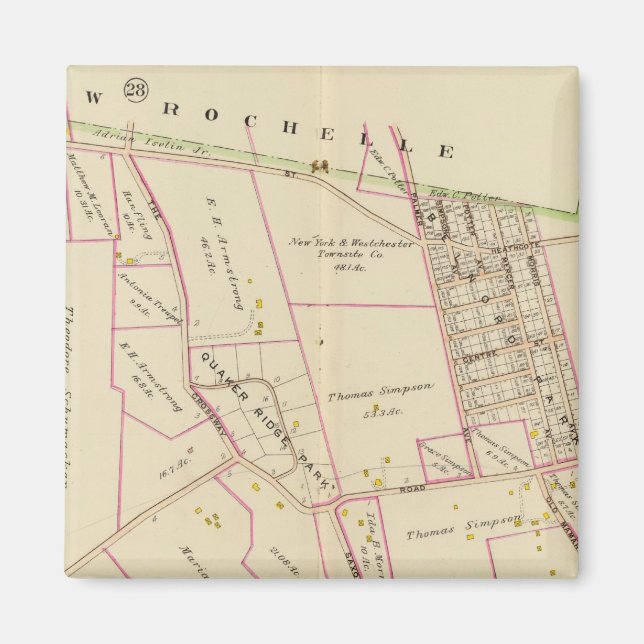 Scarsdale, New York Magnet (Framsidan)